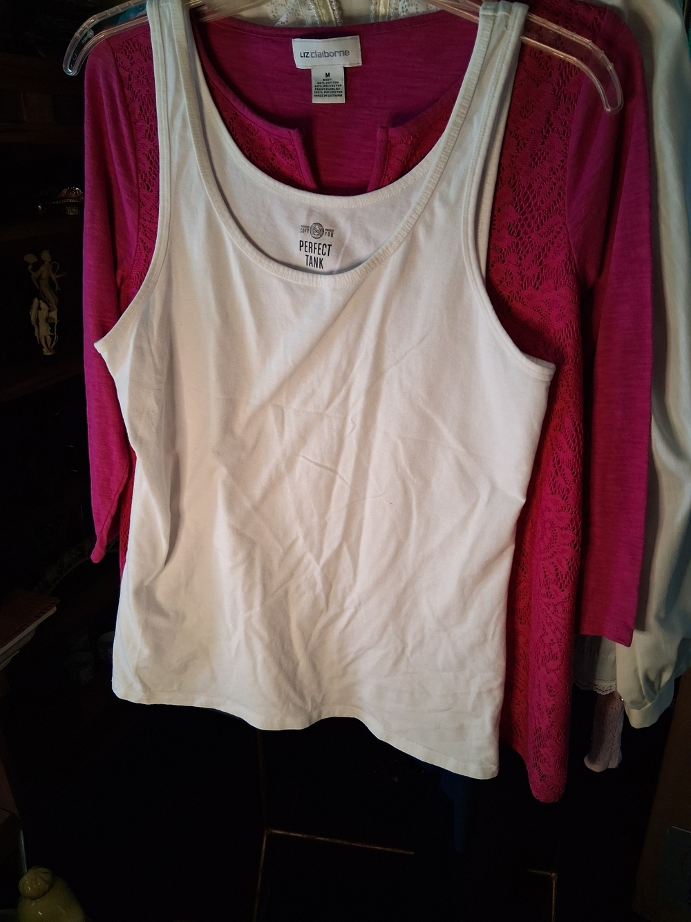 SO White Classic Scoop Neck Tank Top